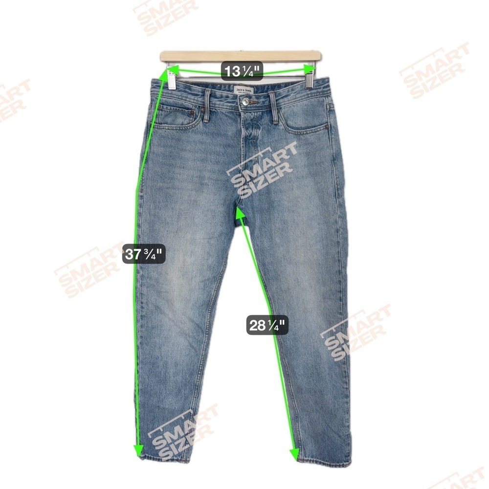 Jack & Jones JJORIGINAL SBD 625 TAPERED FIT JEANS - Picture 3 of 10